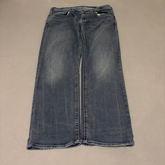 Silver Jeans Co. Other - Silver Jeans Co Grayson Mens Easy Fit Straight Leg Blue Denim Jeans 38x32 Casual